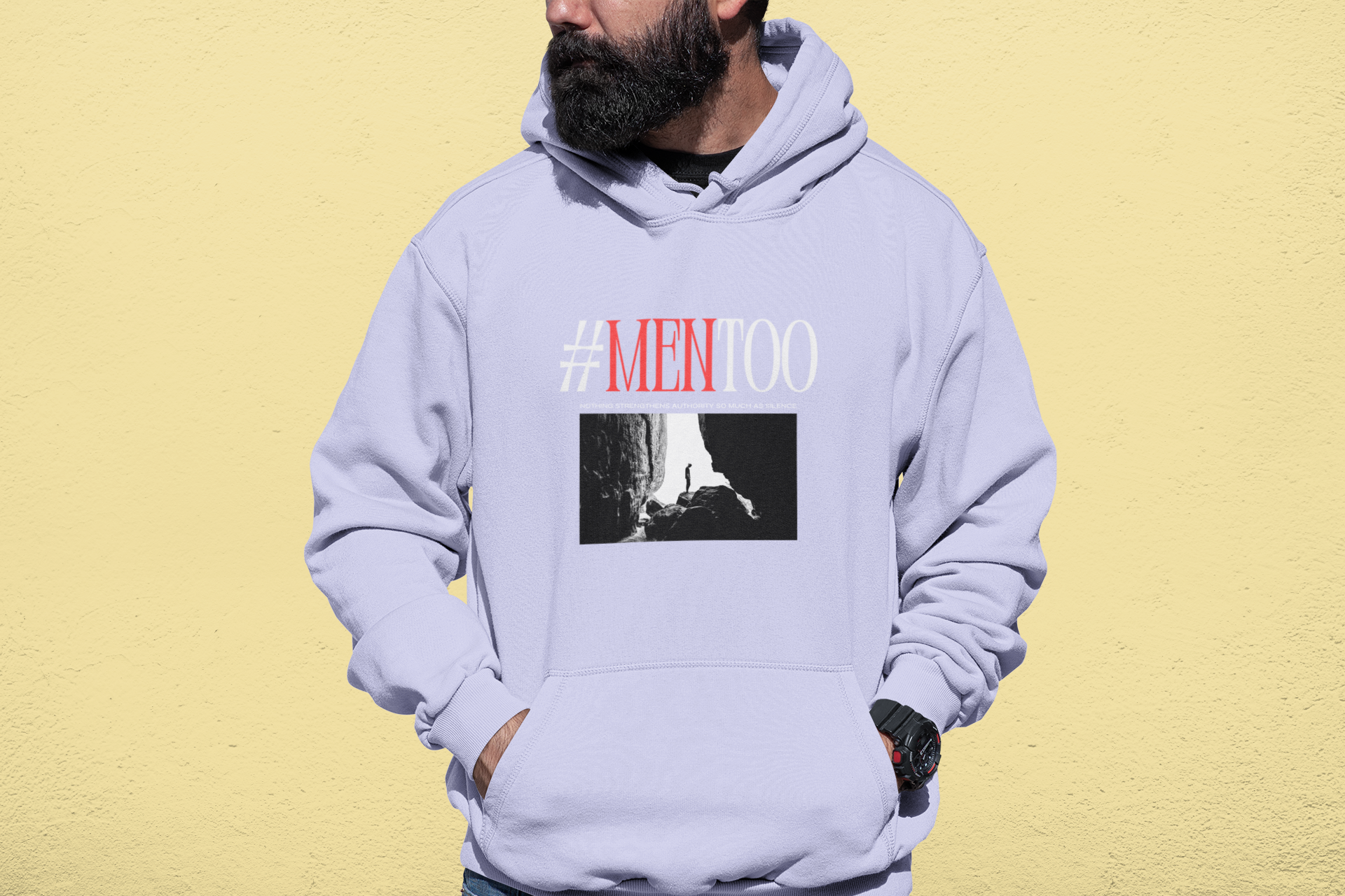 #MenToo Oversized Hoodie – Bold, Powerful & Unapologetic 💪🔥