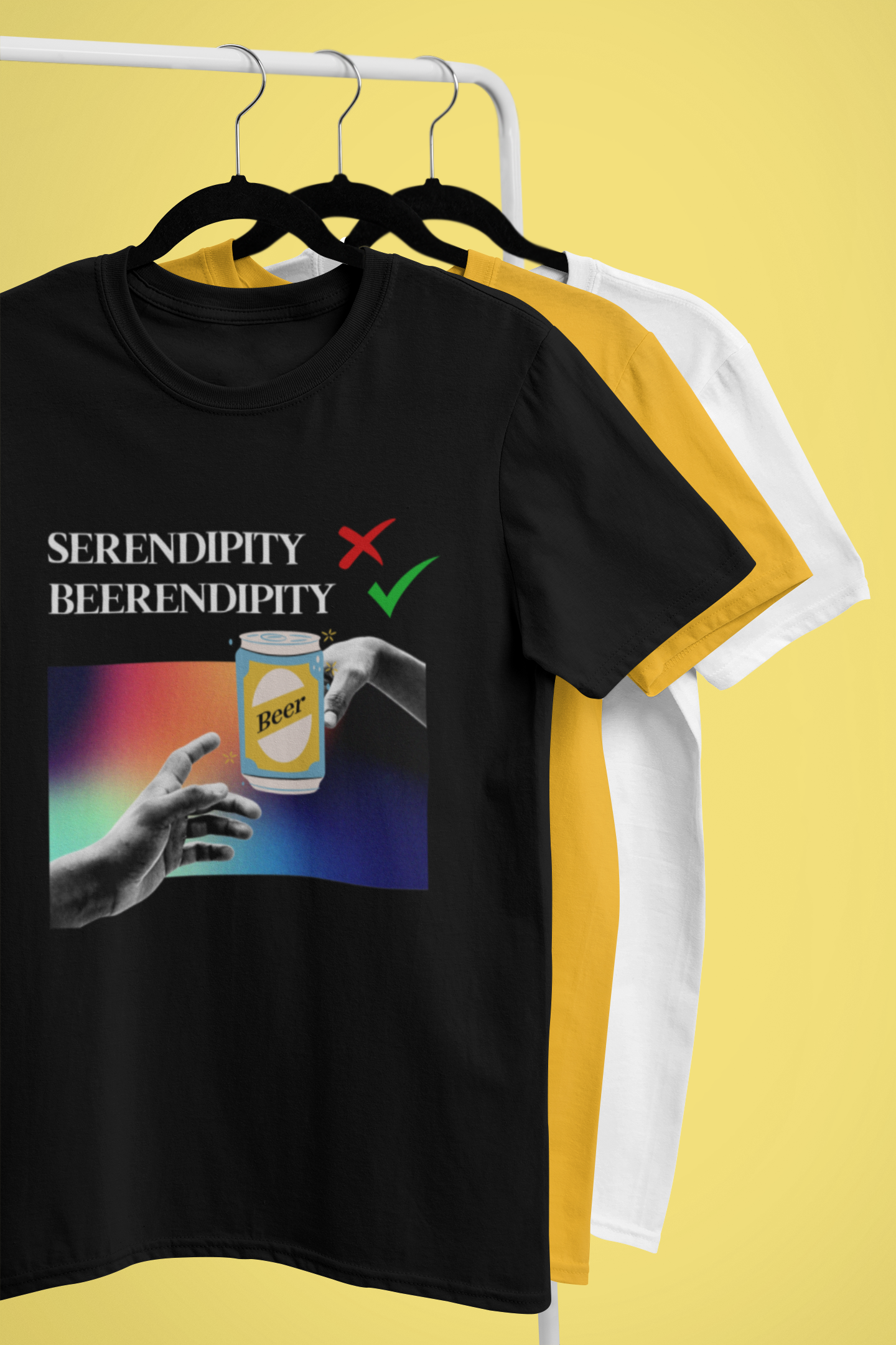 Beerendipity T-Shirt – Fury Garbs 🍻✨