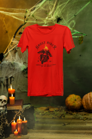 "Ghost Rider – Embracing the Vintage Spirit" T-Shirt 🔥🏍️