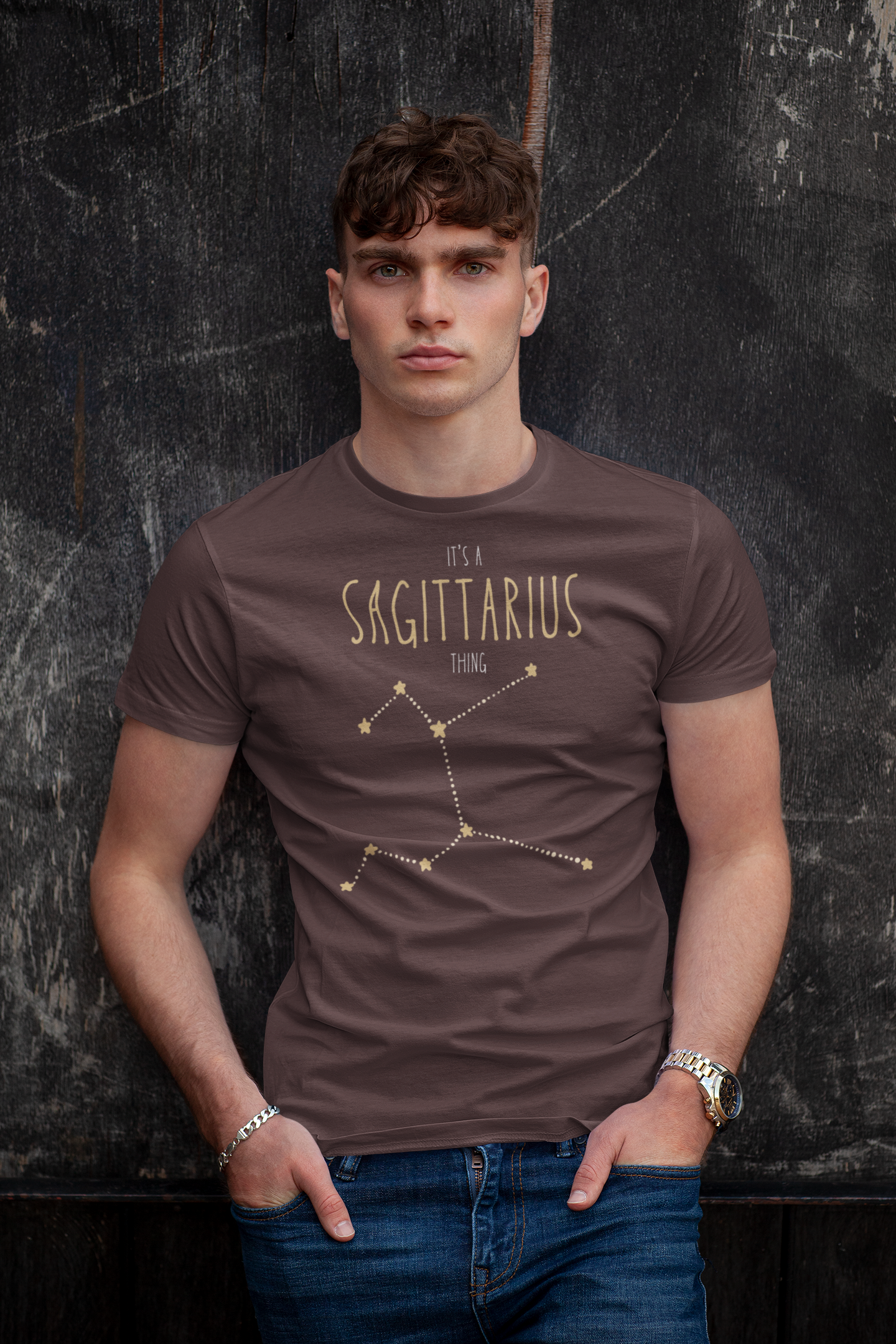 Sagittarius Zodiac Sign T-Shirt – Stylish & Cosmic Design