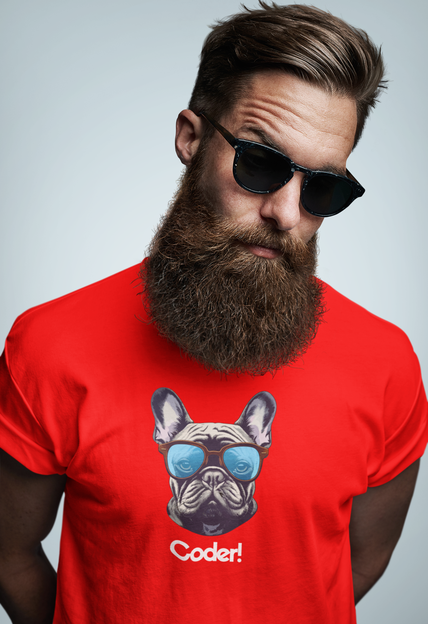 "Coder!" Classic Fit Unisex T-Shirt 🖥️🐶