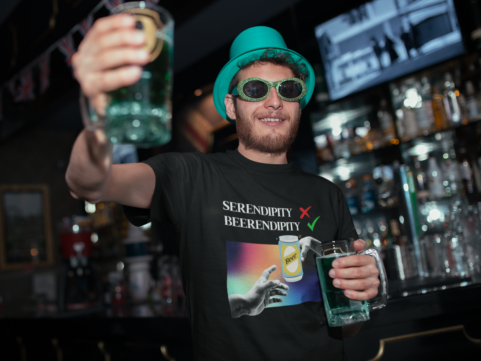 Beerendipity T-Shirt – Fury Garbs 🍻✨